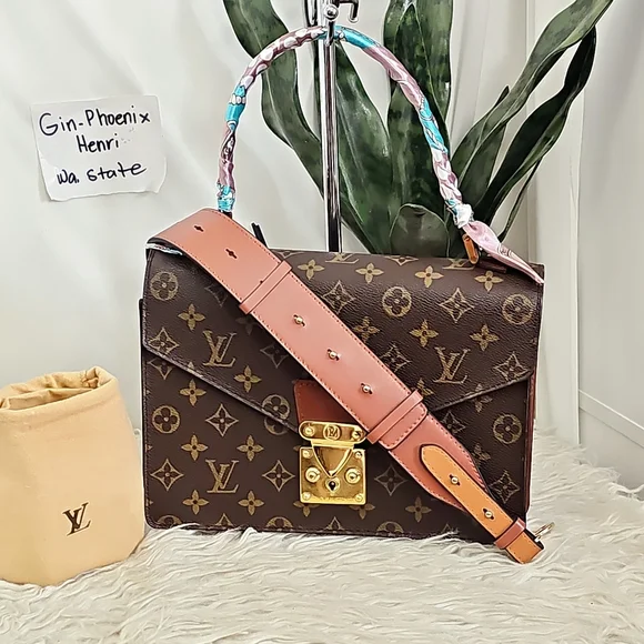 🔥😍 Beautiful Condition😍🔥Louis Vuitton Brown Monogram Handbag - Picture 8 of 12